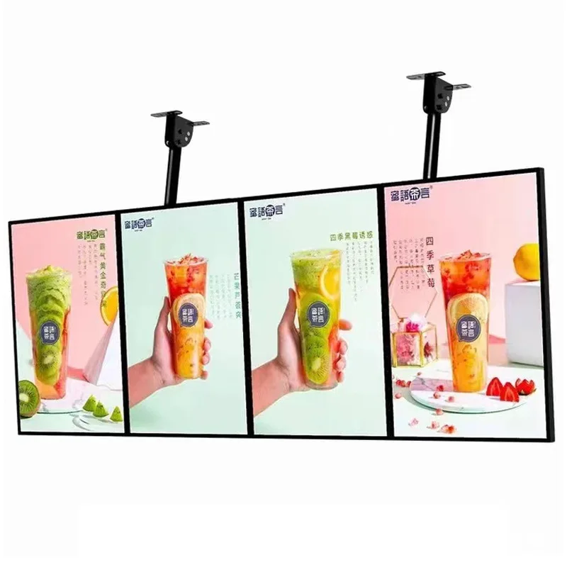 

Wall-mounted ultra-thin advertising light box