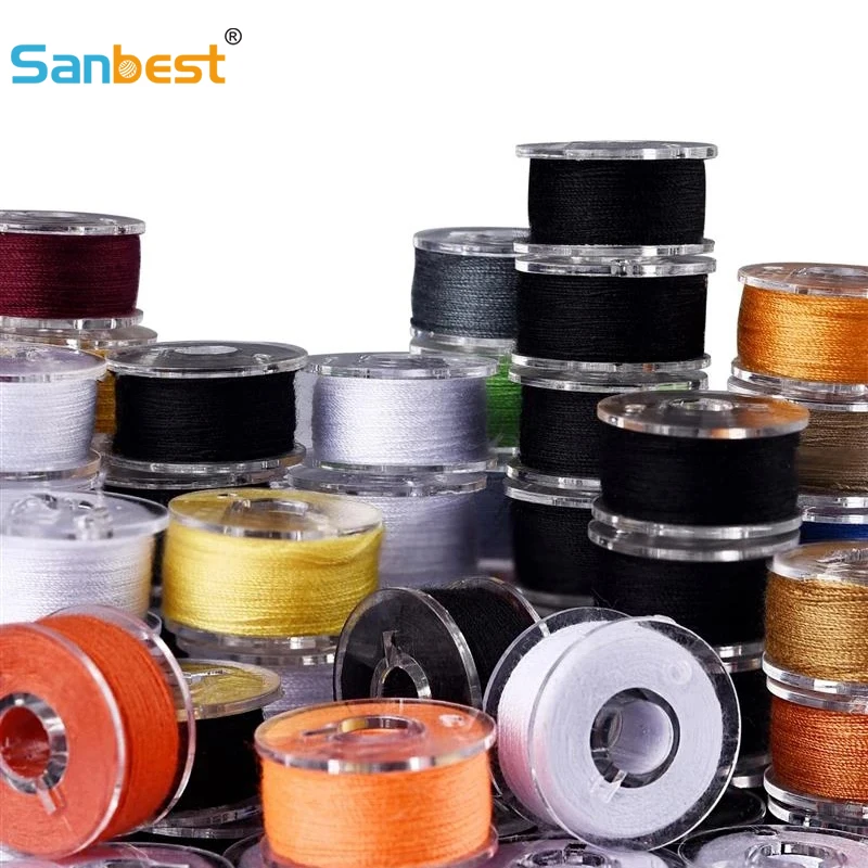 Sanbest Sewing machine bobbin boxed Sewing machine bobbin multi-color bobbin Sewing machine bobbin Sewing accessories