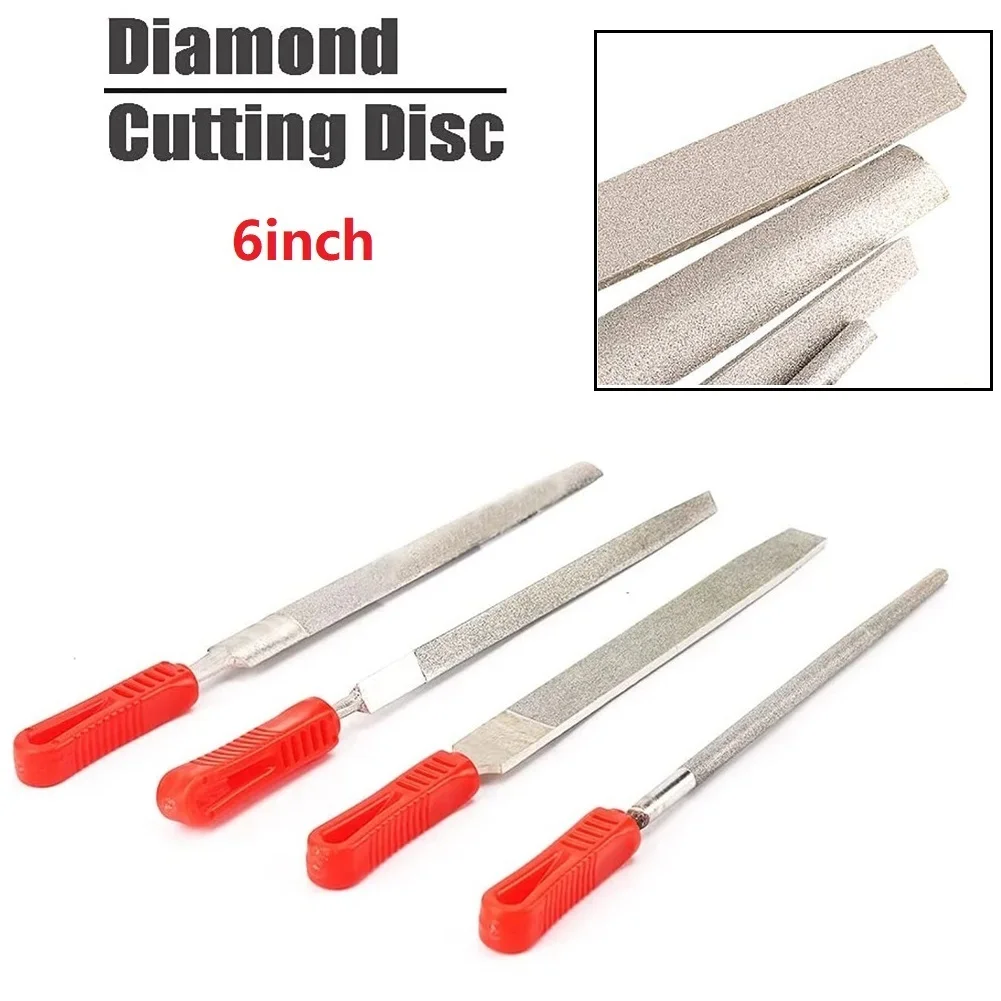 

6inch Files Flat Flat/Half Round/Round/Triangle Half Round Needle File Round 238mm 246mm Coating