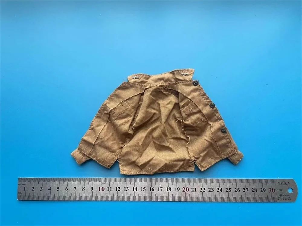 Najlepiej sprzedający się model w skali 1/6 DML WWII US. Strój żołnierza: koszula, płaszcz, topy, akcesoria dla figurki akcji 12 cali DID COO BD001, DIY