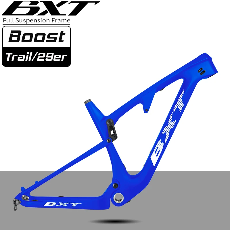 

T1000 Carbon Fiber Full Suspension Frame Trail AM Mountain Bike Frame 29er Boost 148x12mm