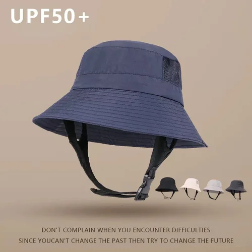 Gorros de surf de secado rápido para hombres y mujeres, protección solar Anti-UV para exteriores, sombreros para surf, impermeables, plegables, Bob, sombreros para el sol