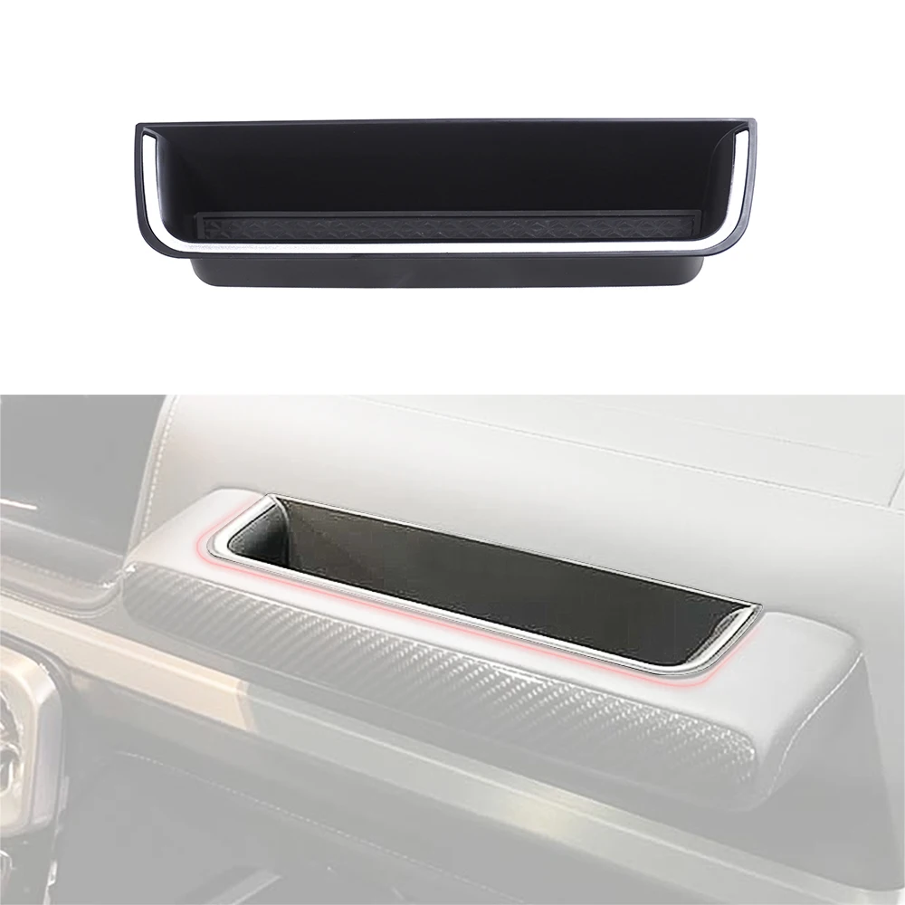 

High Quality Car Interior Accessories Passenger Seat Handle Storage Slot Box for Benz G Class W463A Storage Box