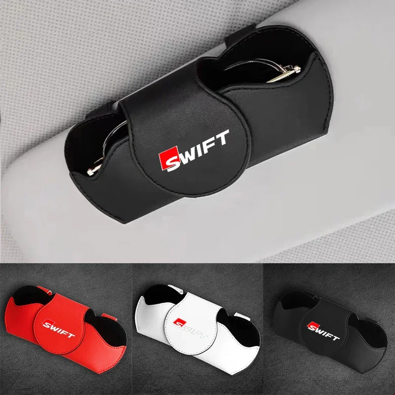 Car Sunglasses Holder For Suzuki SWIFT  Multi-function Glasses Clip Bill Clip Car accessories