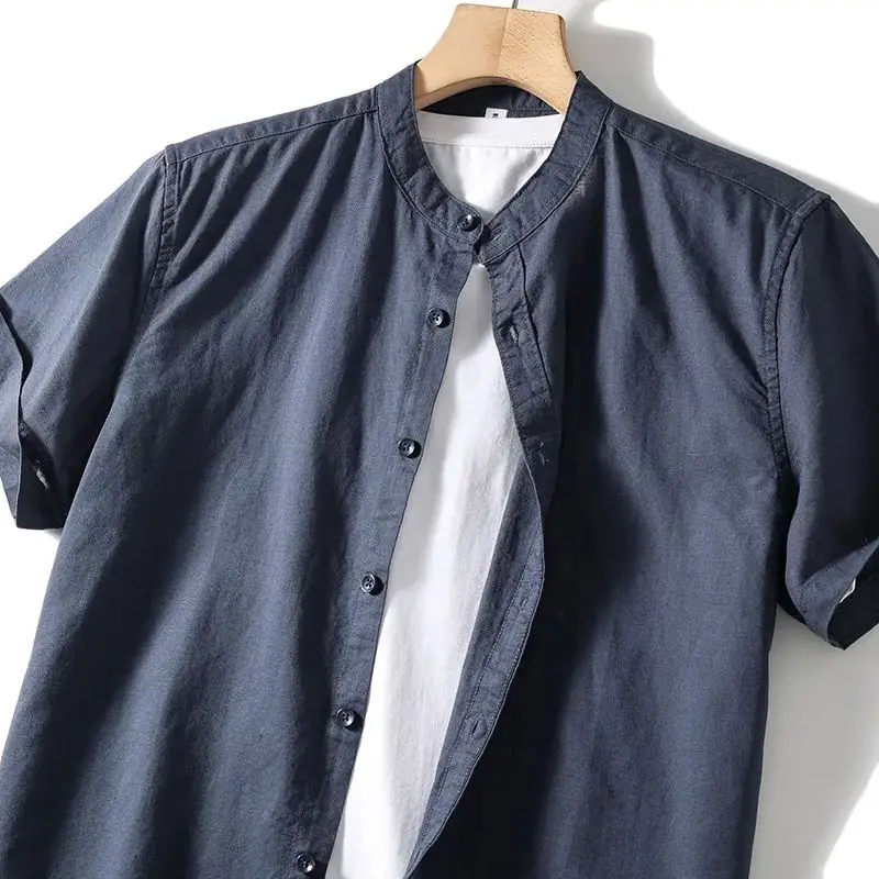 

Doban Technology Хлопчатобумажная льняная ткань ort Sve Casual irt Дышащая влажность ng Летняя новинка Sle Молодежная заводская ...