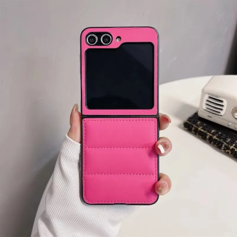 

Пуховики на воздушной подушке сохраняют тепло для Magsafe Чехол для Samsung Galaxy Z Filp 3 4 5 6 Складной 3 4 5 6 Складной противоударный чехол из ТПУ