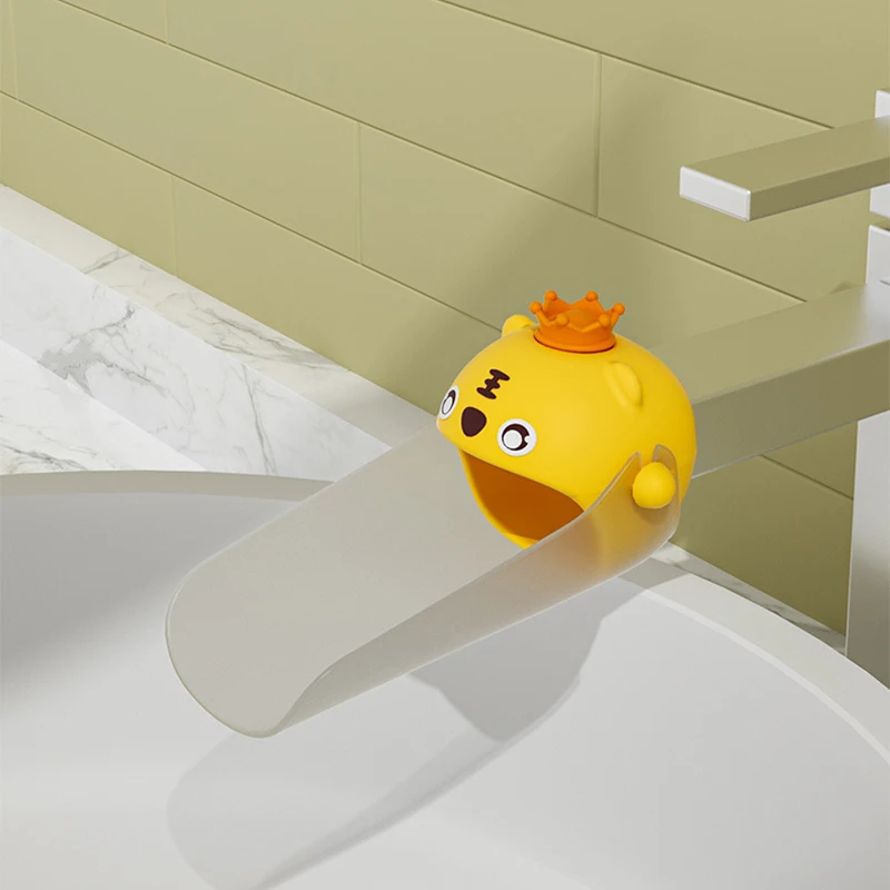 

Детский удлинитель для мытья рук в ванной комнате