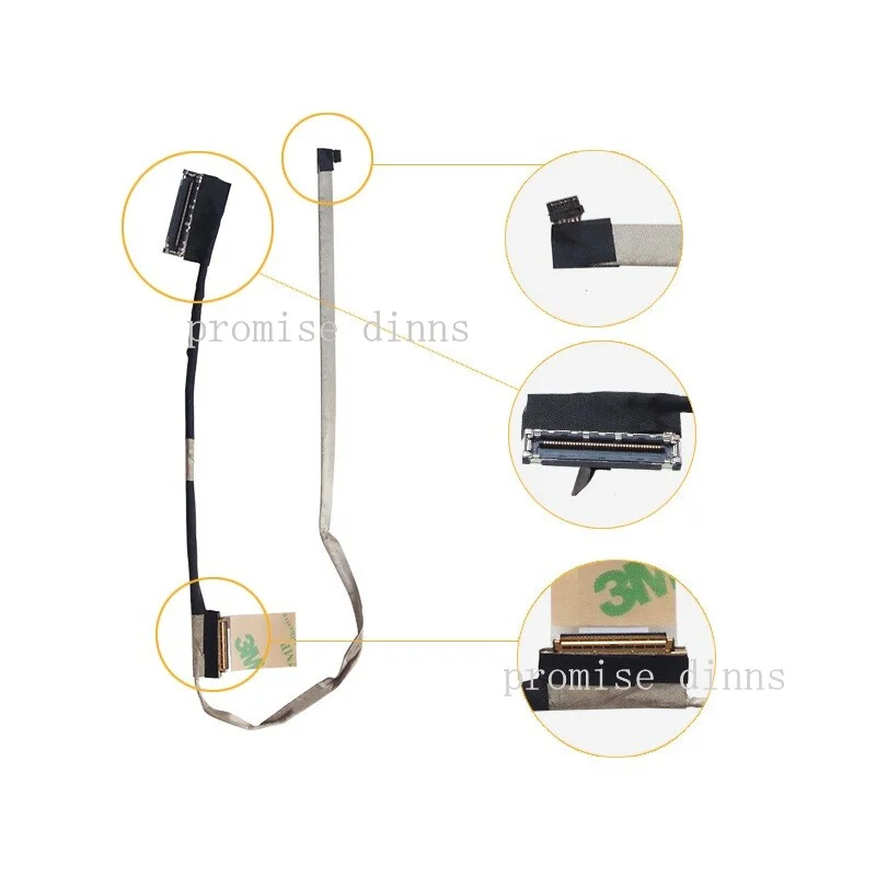 

Видеокабель M LVDS LCD EDP FHD 1920*1080, 30-контактный, для Dell G3-3590 025H3D 25H3D