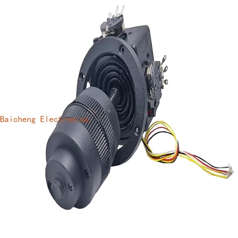 2PCS Four dimensional joystick potentiometer JH-D404X film and television joystick with button 5K10K