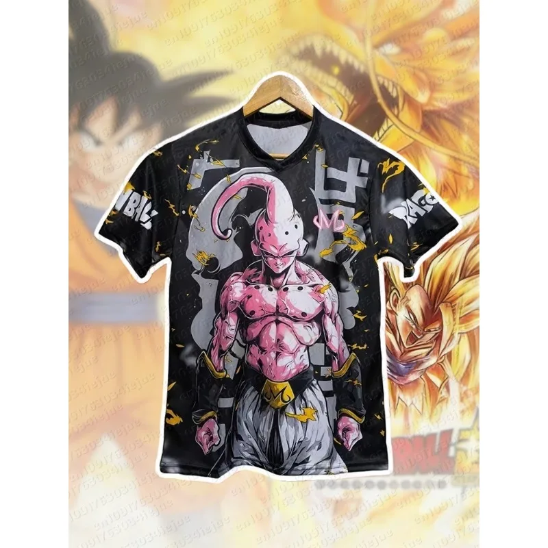 2026 Anime Cosplay T-Shirt Sonderausgabe Dragon Ball Fußballtrikot Herren Damen Übergroß Schnelltrocknend Sport T-Shirt Kinder/Erwachsene