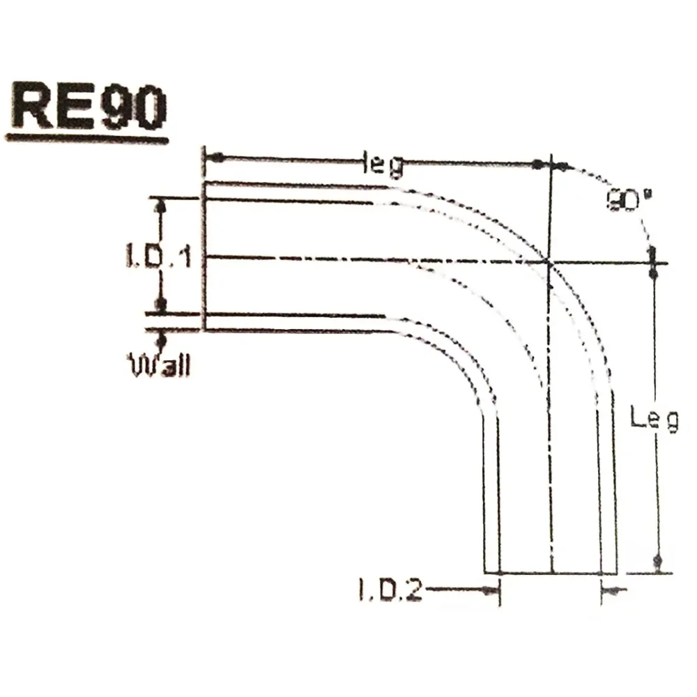 90degrees Silicone Elbow Hose 25 30 35 38 40 45 51 57 63 70 76 83 89MM Rubber Joiner Bend Tube for Intercooler Cold Air Intake P