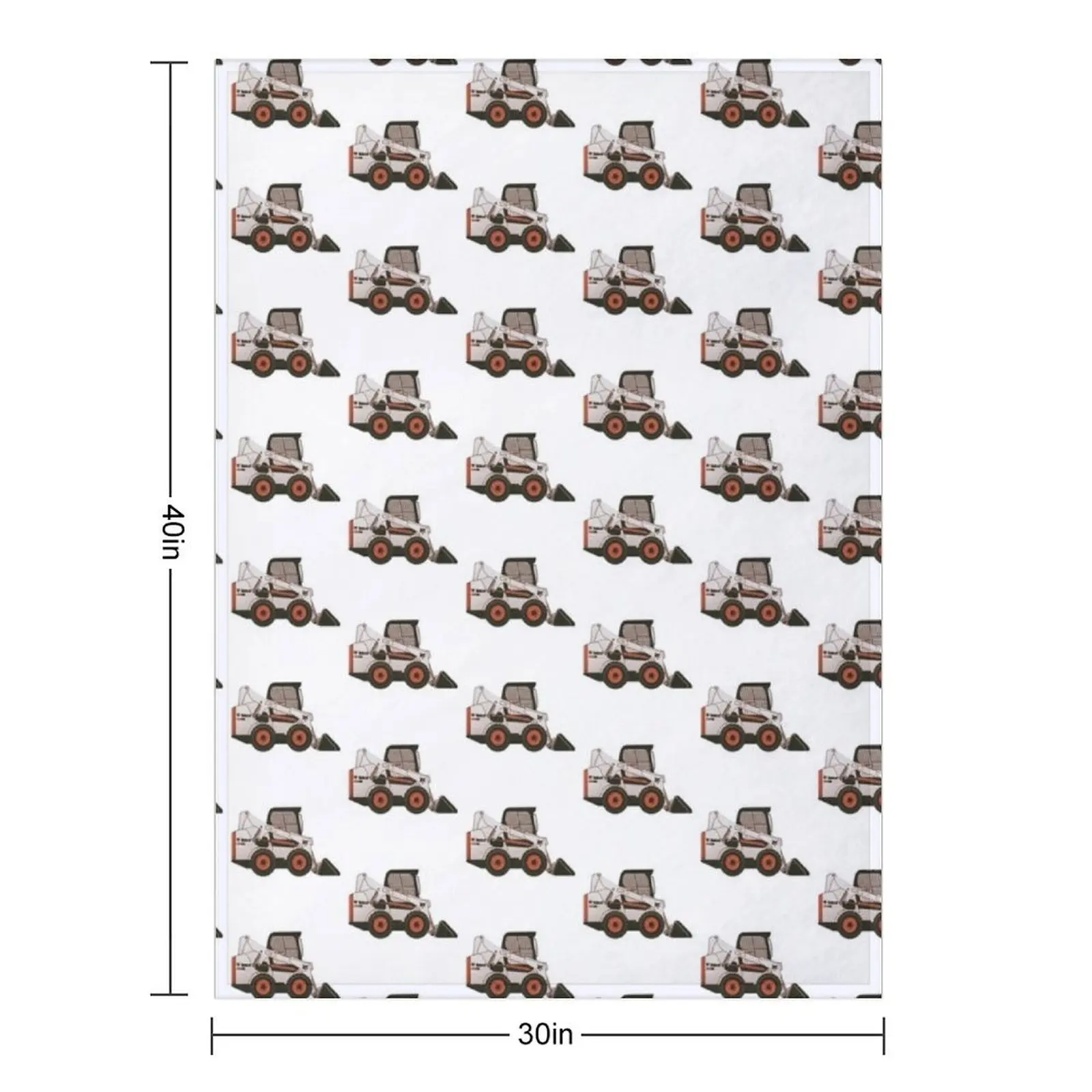 Bobcat Skidsteer Throw Blanket Beach Baby Plush for sofa Luxury Designer wednesday Blankets