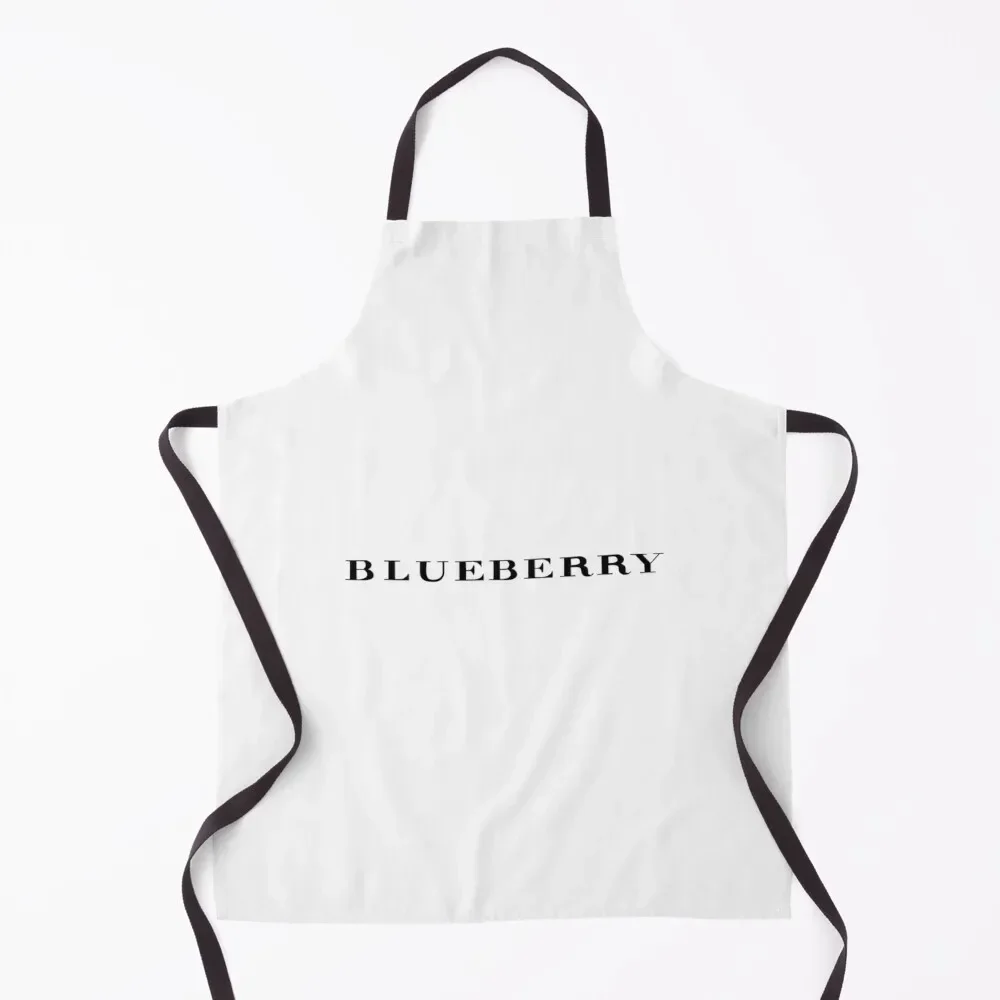 

Blueberry Apron Kitchen Women Kitchen Things For Home with pockets cooks clothes Apron