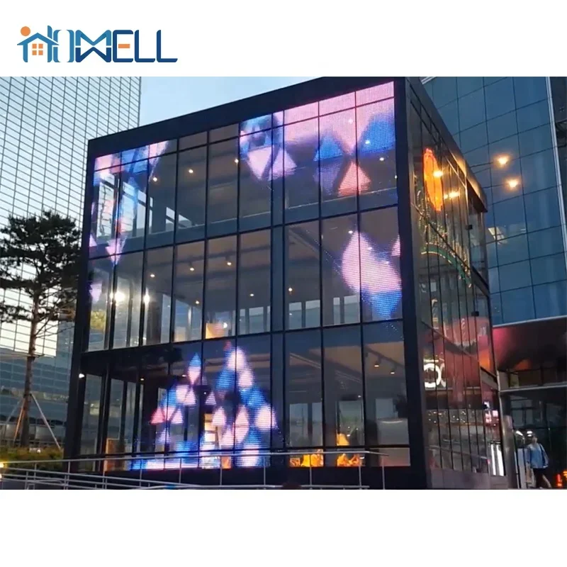 

LED Transparent Screen High Brightness Factory Price Indoor Glass Film Display Panels Strip