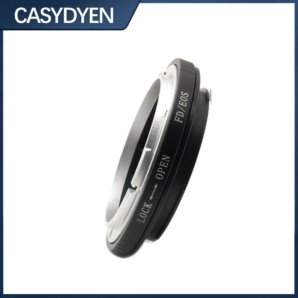 Anillo adaptador de montura FD-EOS para lentes Canon FD a EF para cámara EOS, videocámara, repuesto digital