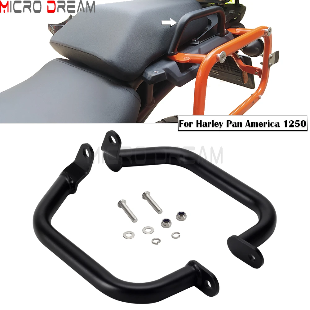 

Для Harley Pan America 1250 RA1250 CVO Special RA1250S 2021-2024 пассажирское сиденье, ручка заднего сиденья, поручень, подлокотник