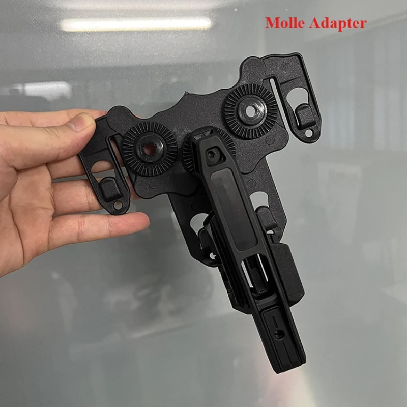 Gl Quick Pull Holster G17 G18 2011 P320 VP9 TP9 Left Hand Universal Holster With Molle/Waist Belt Loop/Leg Drop Adapter