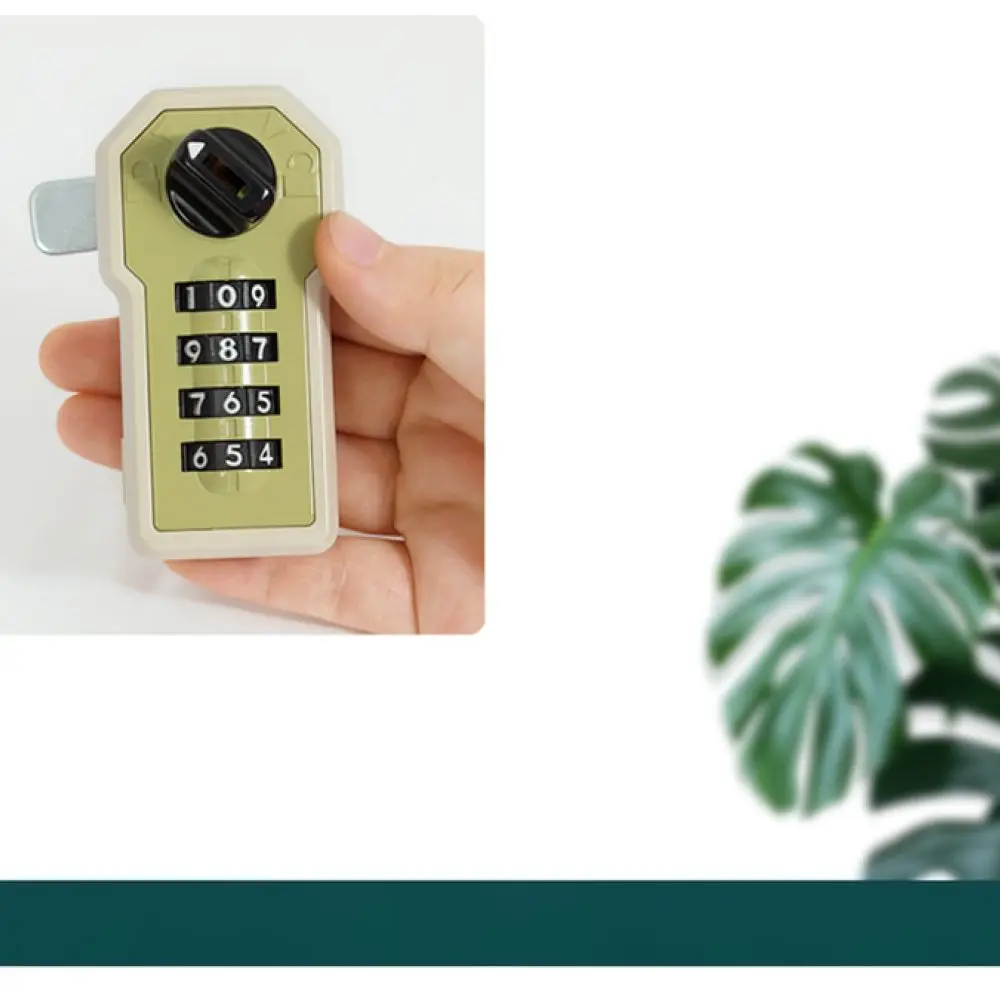 Security Rotary Dial Password Lock For Steel Furniture Filing Cabinet Storage Locker Mechanical Keyless Code Latch