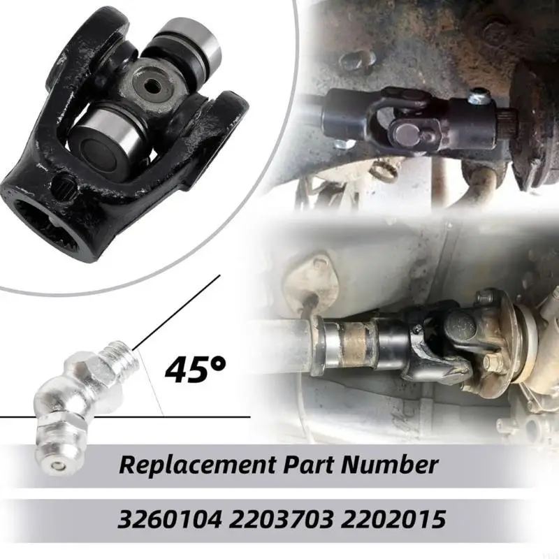 

Y4UA Metal Front Drive Shaft U Joint For General 1000 900 Ensuring High Compatibility