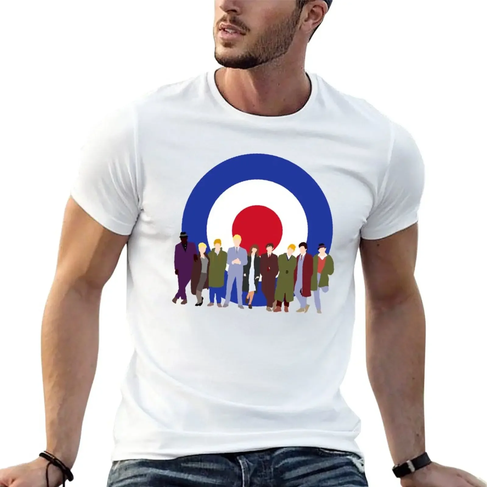 

New Quadrophenia mod target T-Shirt sweat shirt Aesthetic clothing boys white t shirts graphic t shirts mens workout shirts