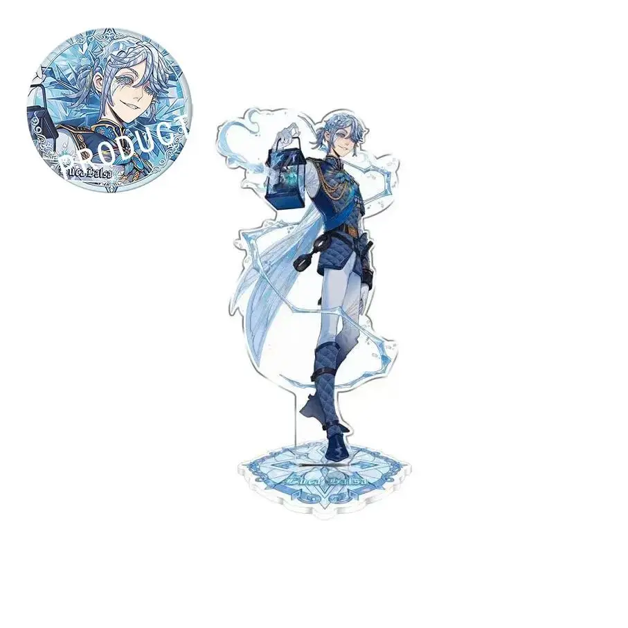 「Identity V」氷の王国テーマ「囚人修道士」2D漫画アニメーションアクリルスタンド、ギフトバッジブローチ