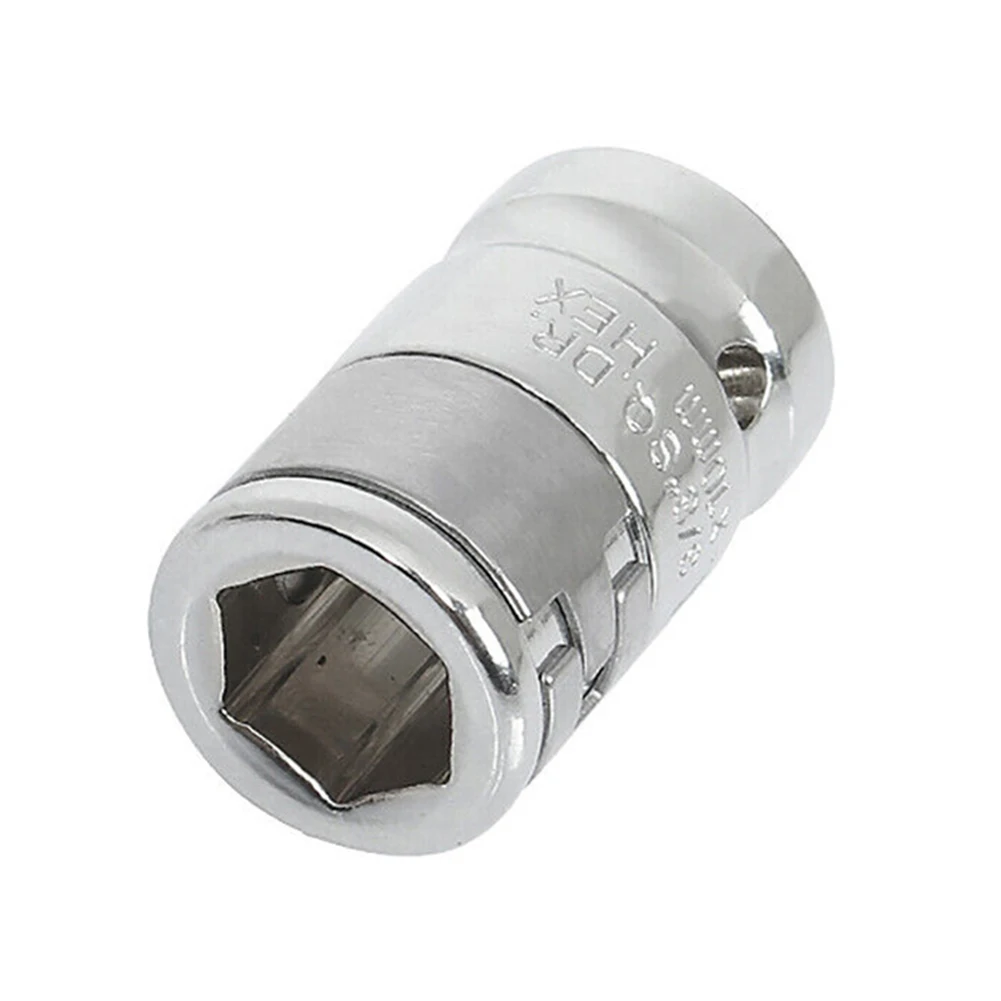 Adattatore per presa a percussione da 1/2 a 1/4 1/4 3/8 convertitore adattatore a cricchetto per chiave rapida con dado quadrato con esagono incassato per trapano elettrico