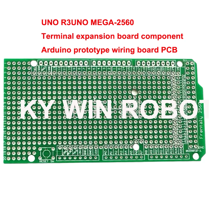 

1PCS/LOTS 100% UNO R3UNO MEGA-2560 Terminal Expansion Board Component Arduino Prototype Wiring Board PCB