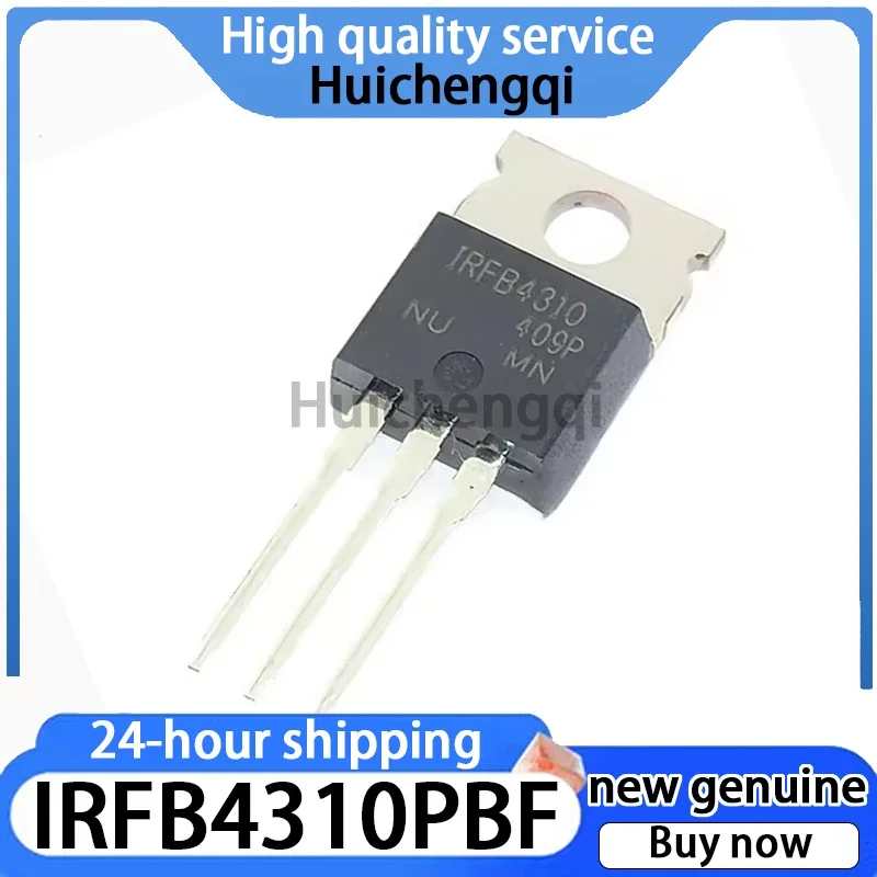 1PCS Genuine IRFB4310PBF Packaged TO-220 N-channel 100V/100A Field-effect Transistor