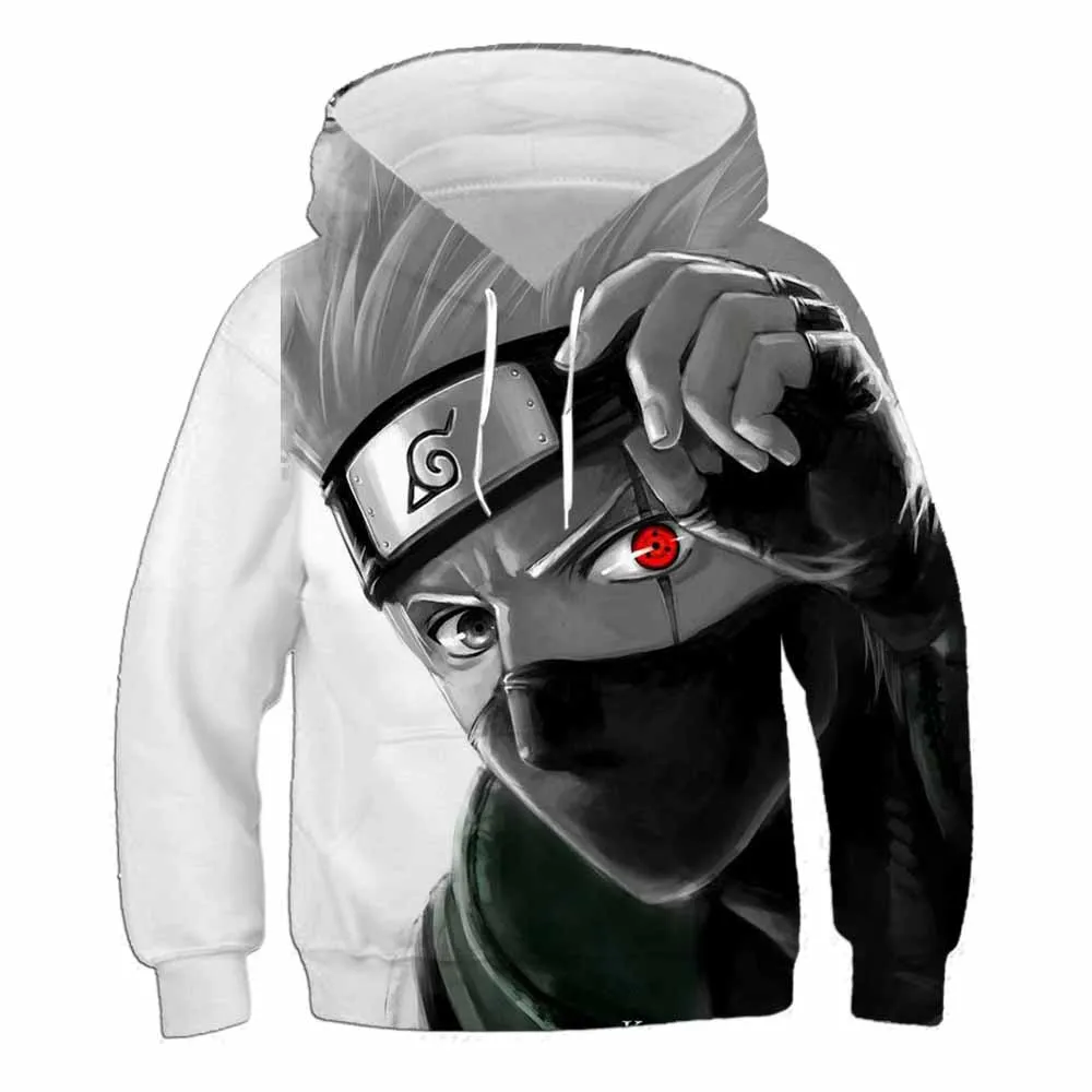 

Children Naruto Uchiha Sasuke Akatsuki Anime Costume Hoodie Role Play Sweatshirt Boys' Top Children's Clothing