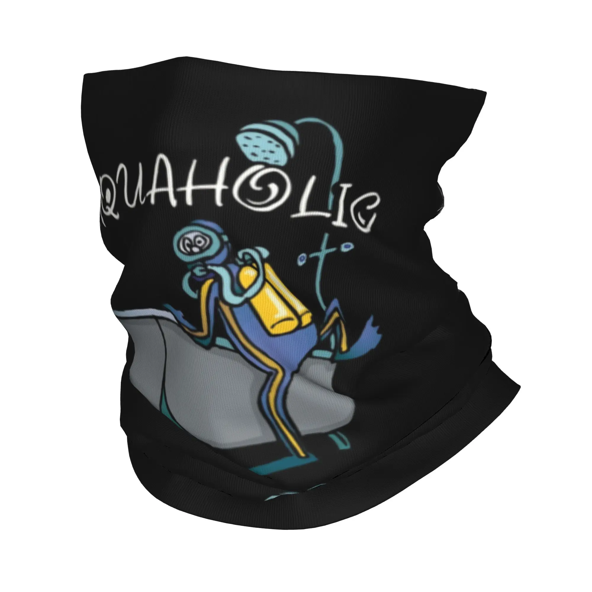 

Забавная бандана для подводного плавания на заказ, гетры для пеших прогулок, бега, мужской и женский шарф, повязка на голову для дайвера, теплая повязка на голову