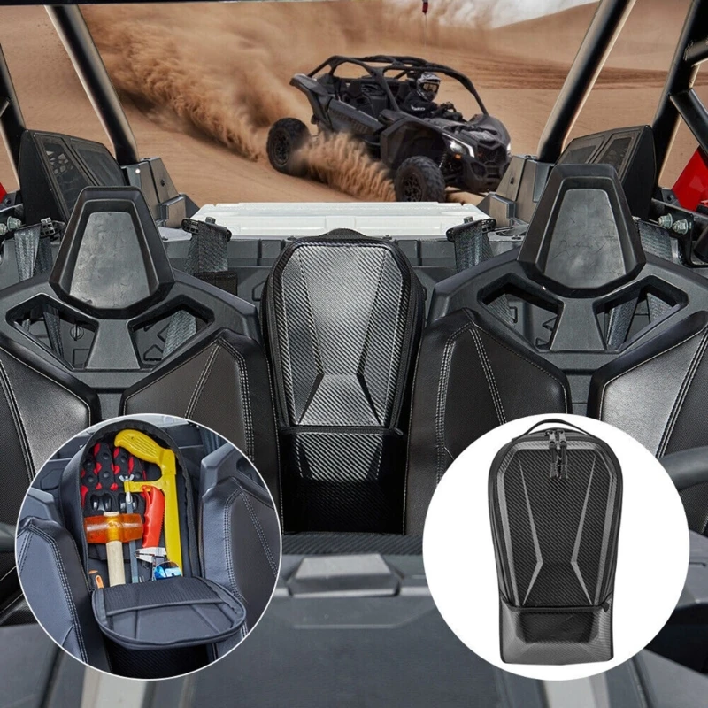 Maverick X3 Upgraded Storage Bag for Can Am Maverick X3 XRS XDS Turbo R Max Seats Center Shoulder Console Storage Cargo Bag