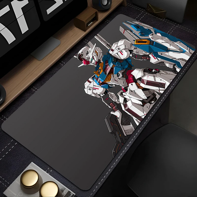

Mechanical Warrior Gundam Aerial Mouse Pad Non Slip Rubber Desk Mat Computer Gamer Laptop Keyboard Pad PC Accessories Mousepad