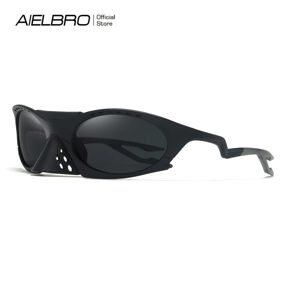 

AIELBRO Sports Sunglasses Cycling Glasses Men Women Bike MTB Bicycle Fishing Eyewear