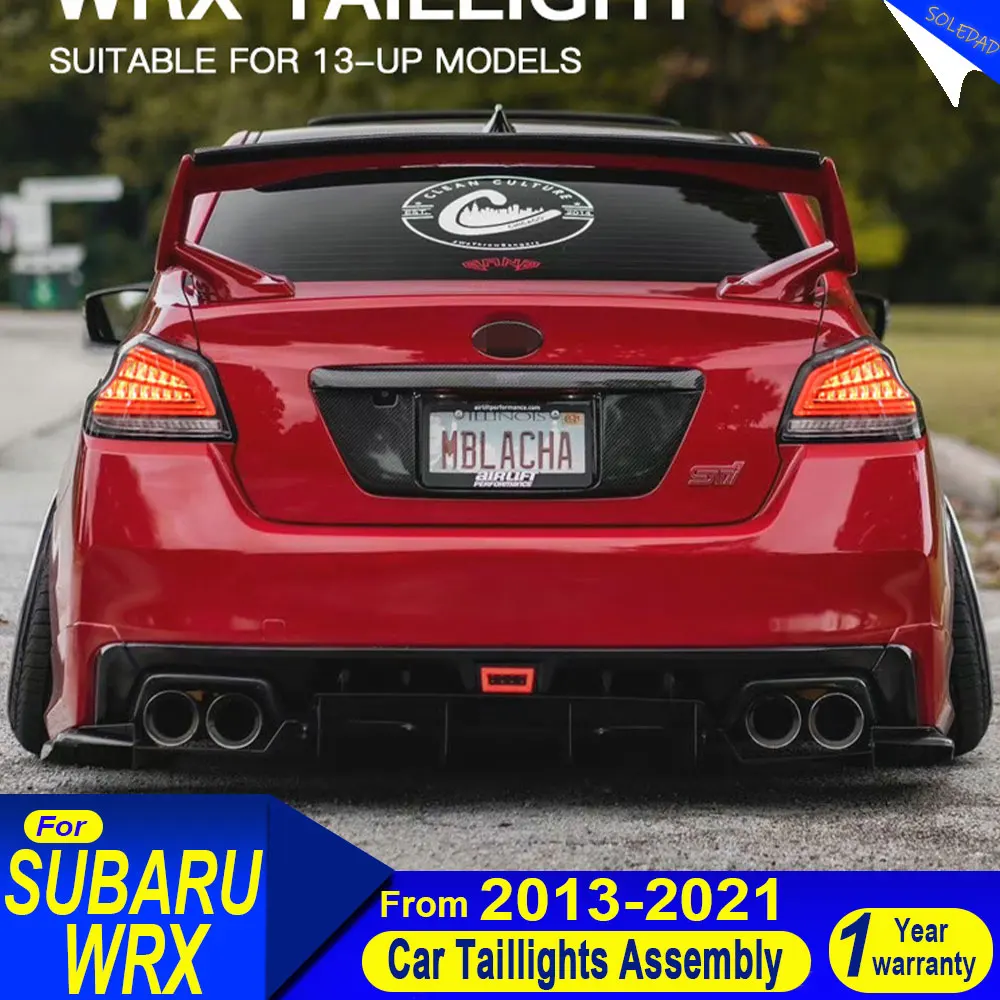 

Car Assemblies For Subaru WRX 2013 2014 2015 2016 2017 2018 2019 2020-2024 Auto Fog DRL Brake Turn Signal Lamp Plug And Play
