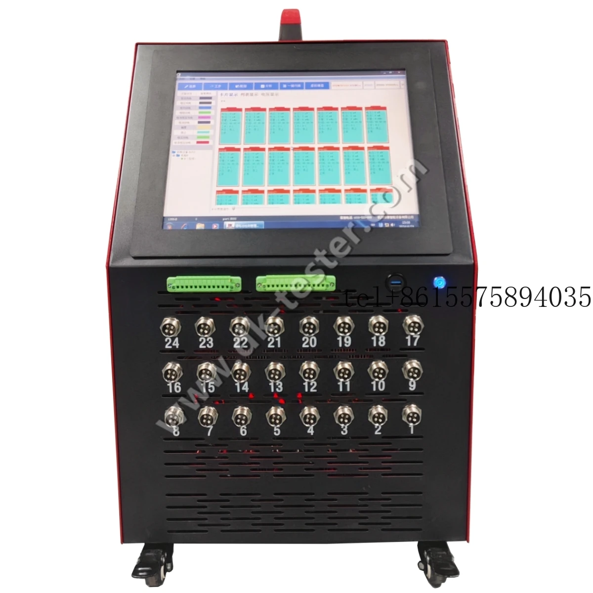 

Multifunctional 5V 10A 24-Channel Battery Cell Balancer Tester Electric Vehicle Traction Lithium-Ion Battery Pack Charge