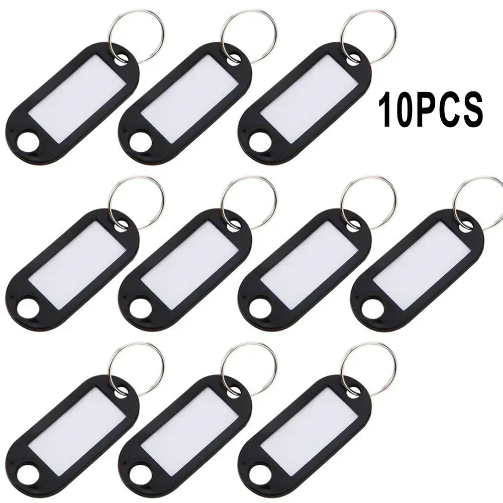 Hochwertig Langlebig Praktisch 10PCS Brelok do kluczy z przezroczystą osłoną ochronną Kolorowe 50.0mm X 22.0mm