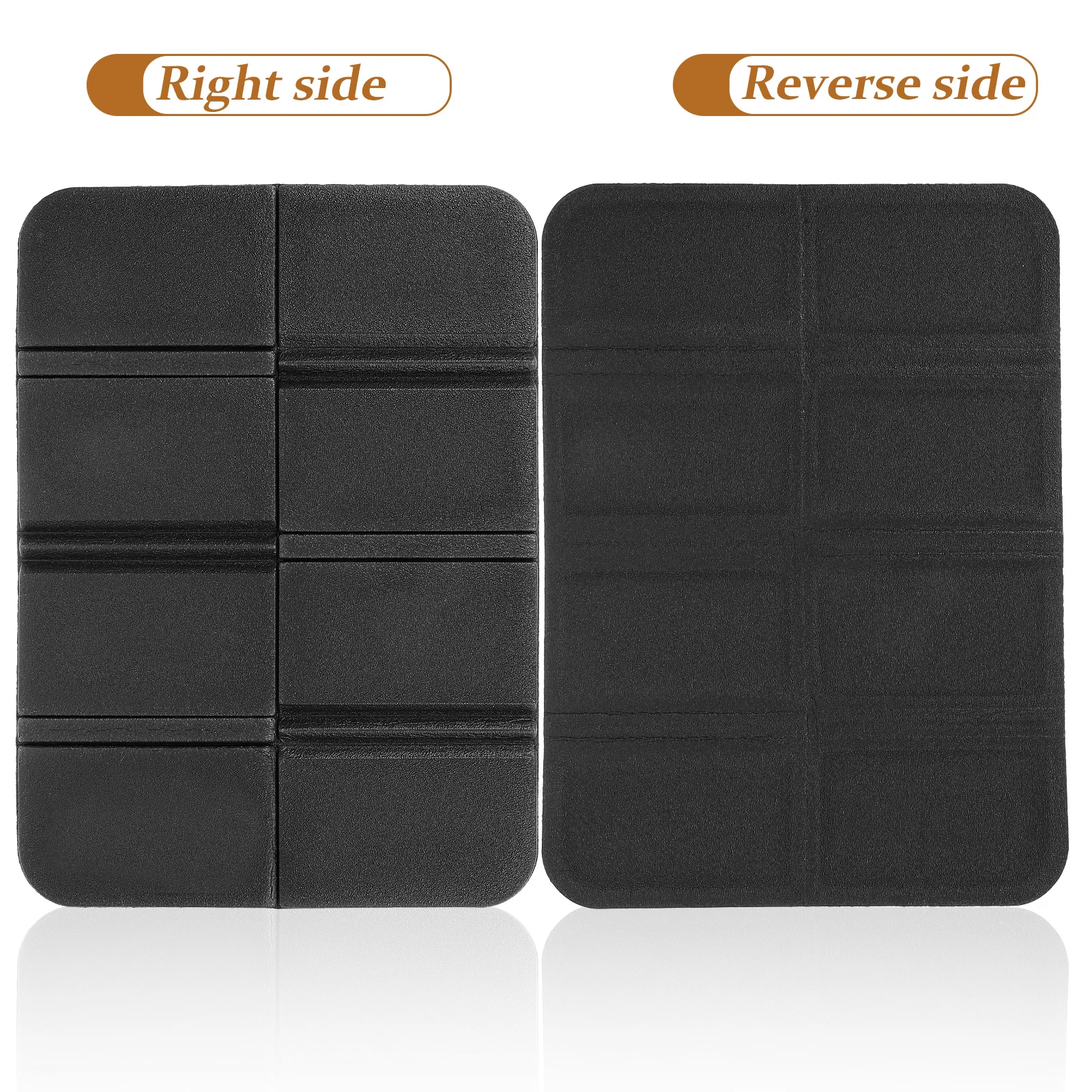 

Camping Pad Outdoor Cushion Sitting Mat Portable Seat Folding Black Ground