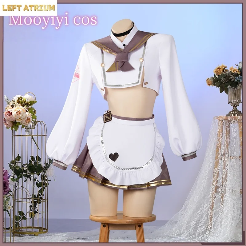 

Newly Brid Cosplay costume Halloween Christmas Comic Exhibition Game Anime Women Dress S-4XL Game NIKKE Blade Maid Plus Size