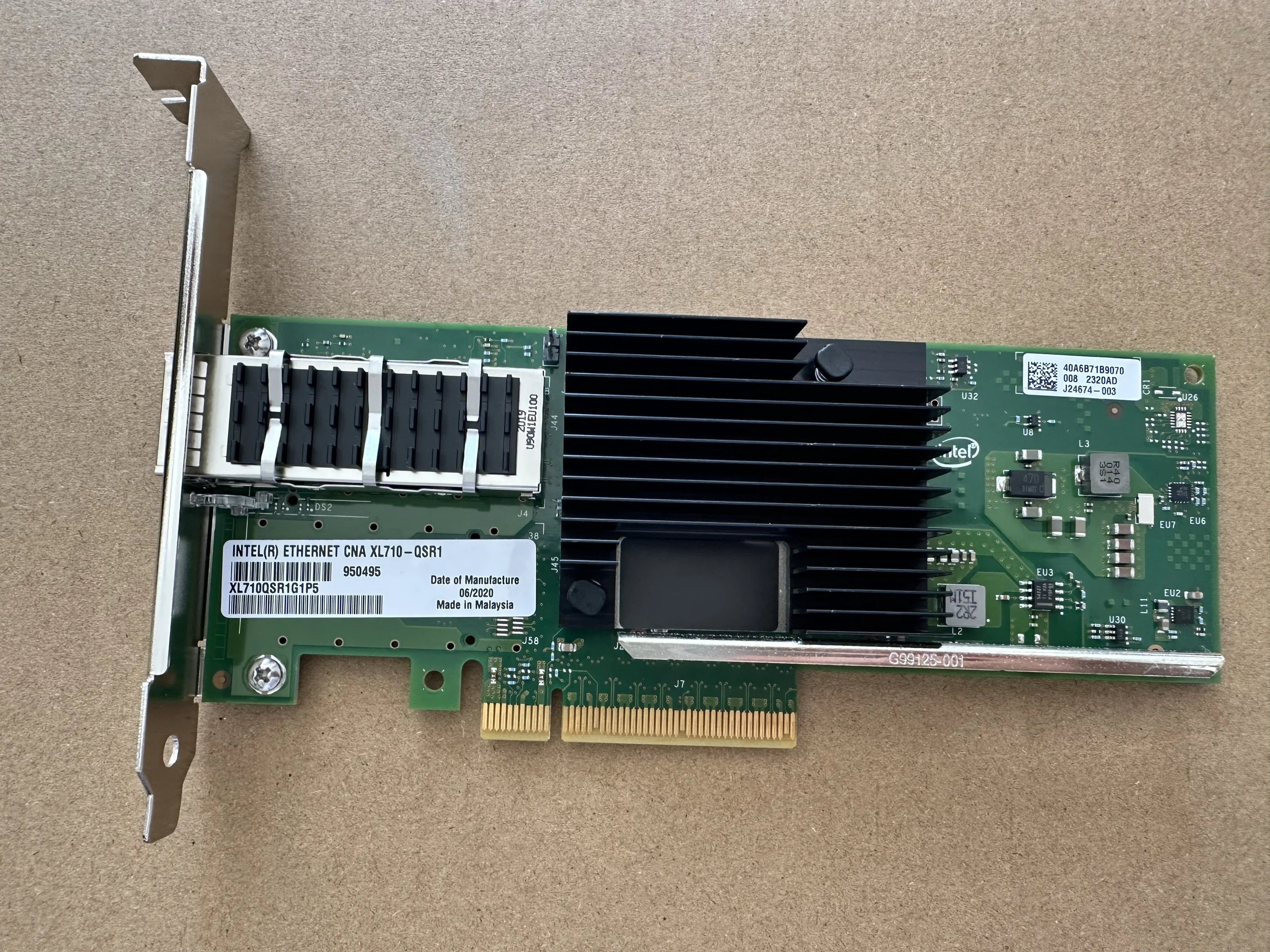 

XL710-QSR1 40G 10 Gigabit Ethernet network interface card QSFP