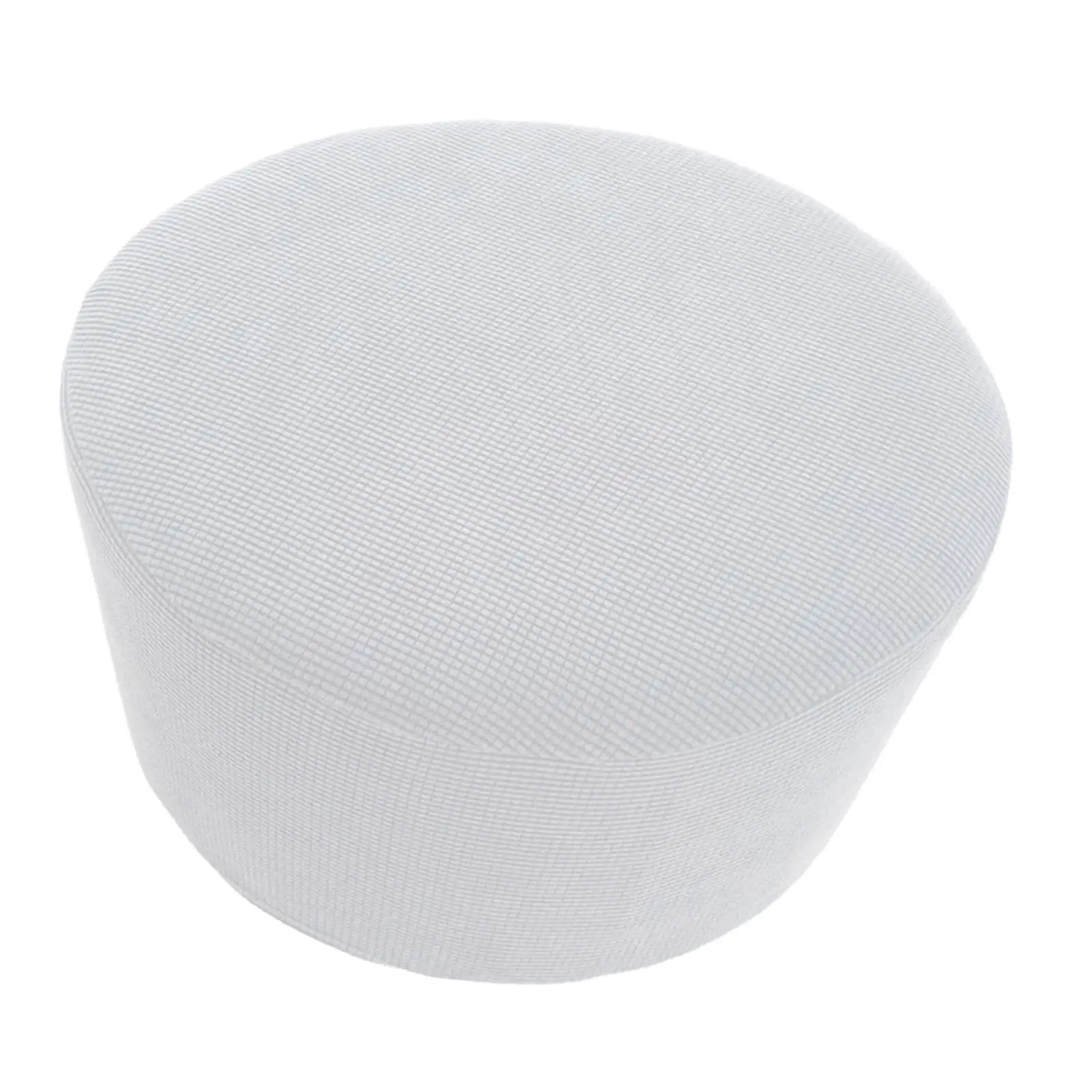 Foot Stool Cover Footrest Covers Jacquard Fabric Stretch for Bedroom