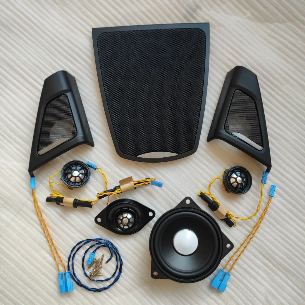 

Multiple Combinations Car Horn Loudspeaker Cover For BMW F10 F11 5 Series Power Amplifier Tweeter Midrange Subwoofer Speakers