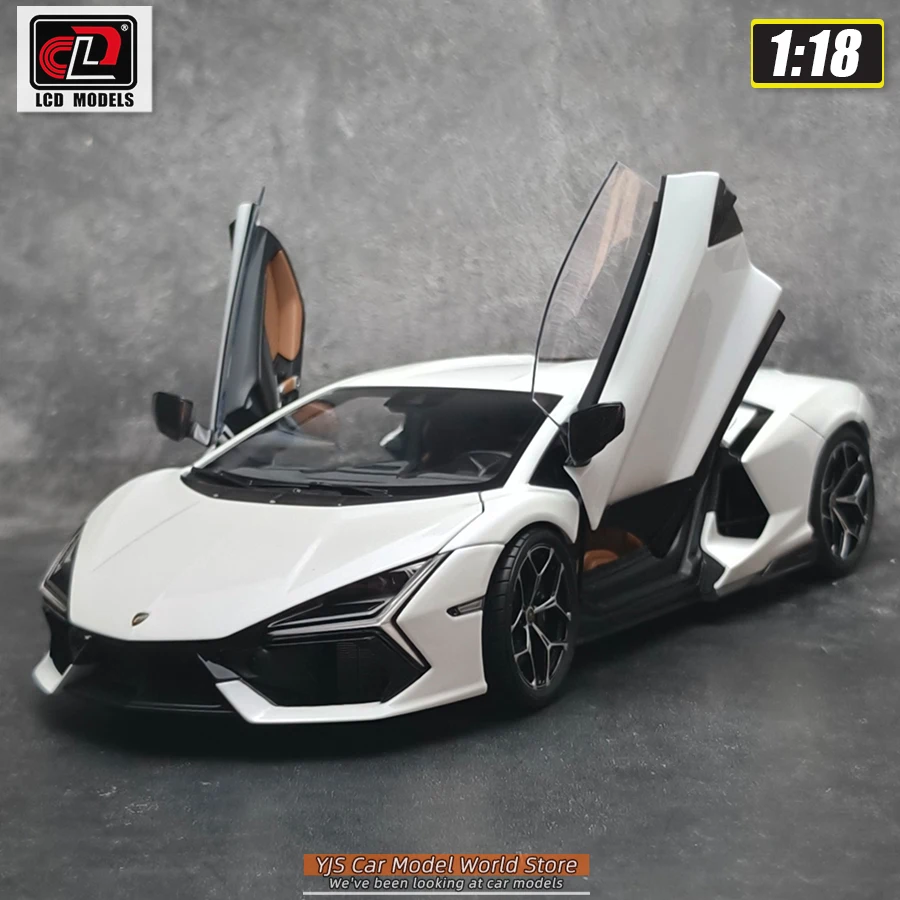 LCD Cast Model Collection 1:18 Lamborghini Revuelto Collectie van metalen sportwagenmodellen