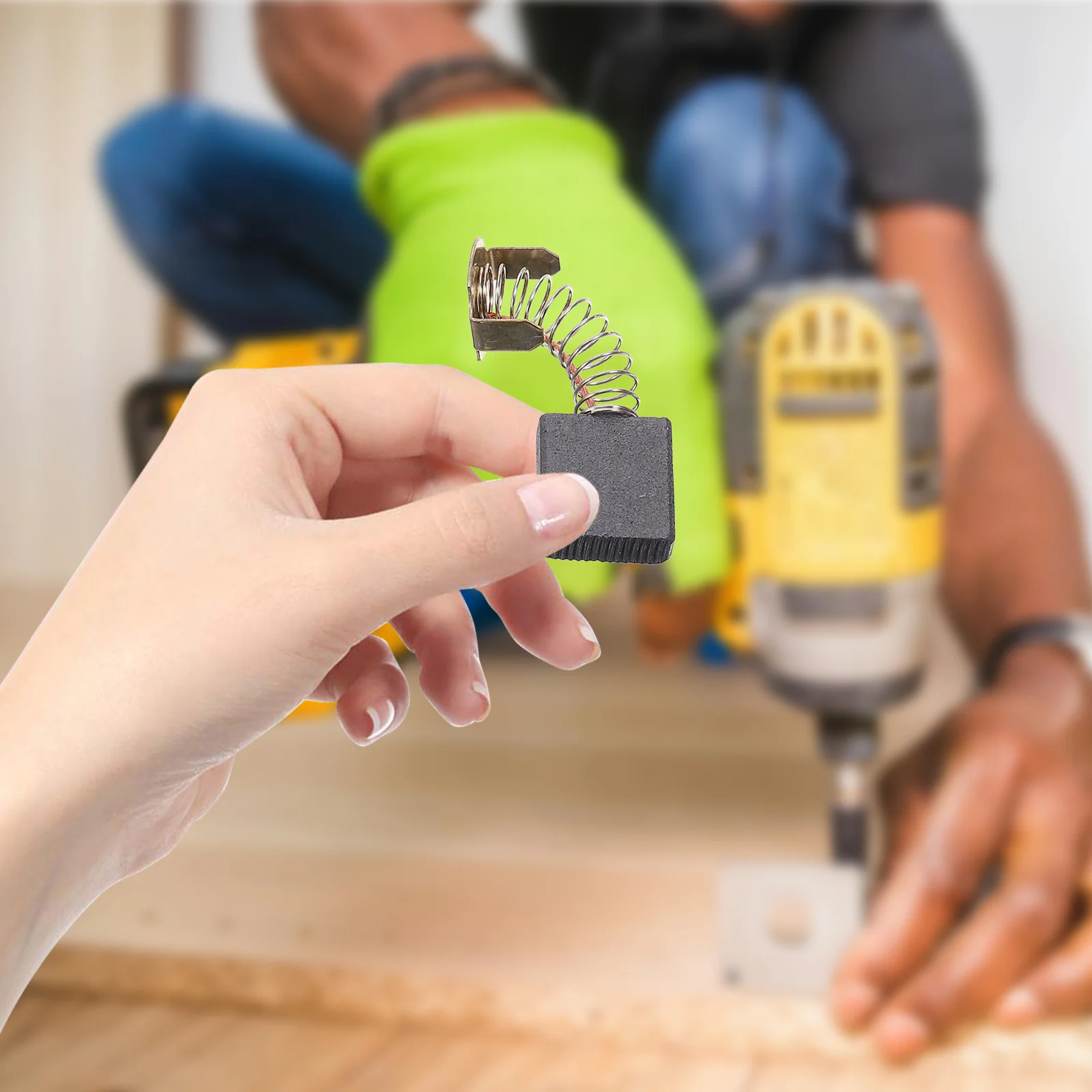 20 pièces carbone pour outil électrique remplacement universel faible entretien sécurité améliorée rectifieuse ensemble outil électrique carbone