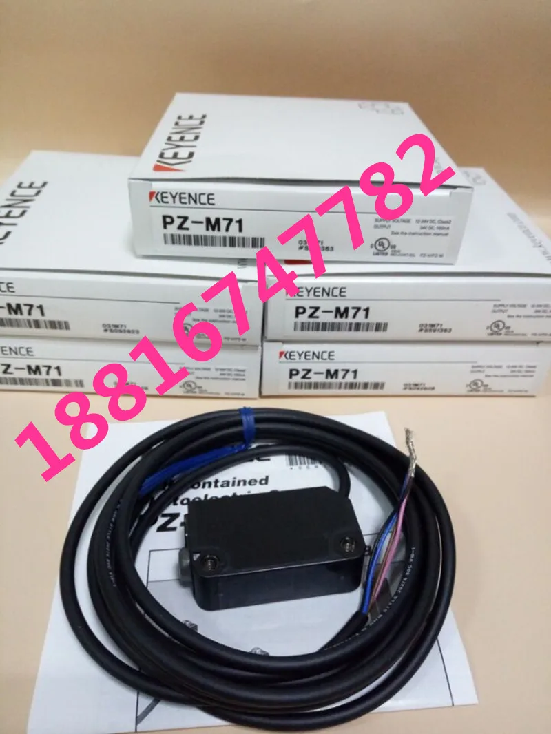 2025 Japón KEYENCE interruptor fotoeléctrico PZ-M71 nuevo lugar original