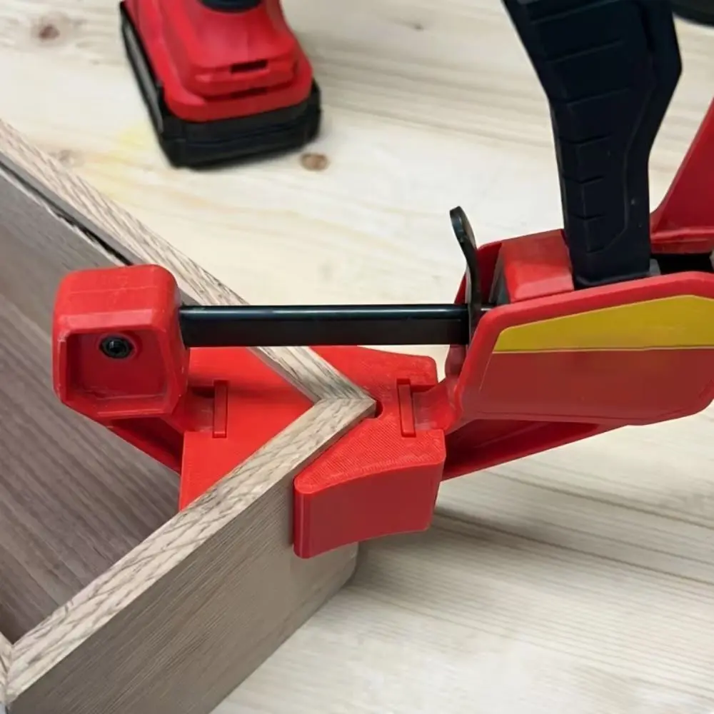 90-Degree Quick Clamp Angle Adapter Uniformly Stressed Quick-Grip Corner Clamp Adapter Adjustable Heavy-Duty for Irwin