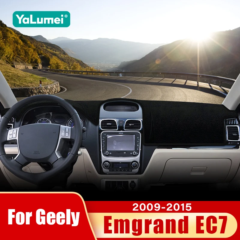 For Geely Emgrand EC7 EC715 EC718 2009 2010 2011 2012 2013 2014 2015 2016 Car Dashboard Mat Sun Shade Pad Cover Accessories