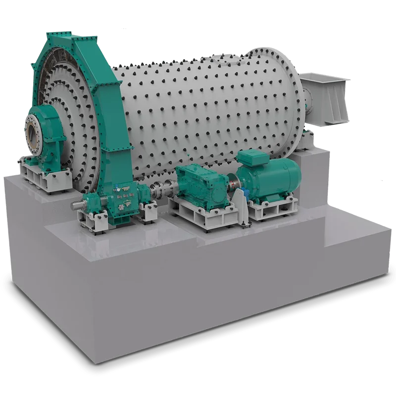 Heavy Duty Ball Mill Grinder Industrial Crushing Grinding Machine for Limestone Cement Rock Ore Processing Customized