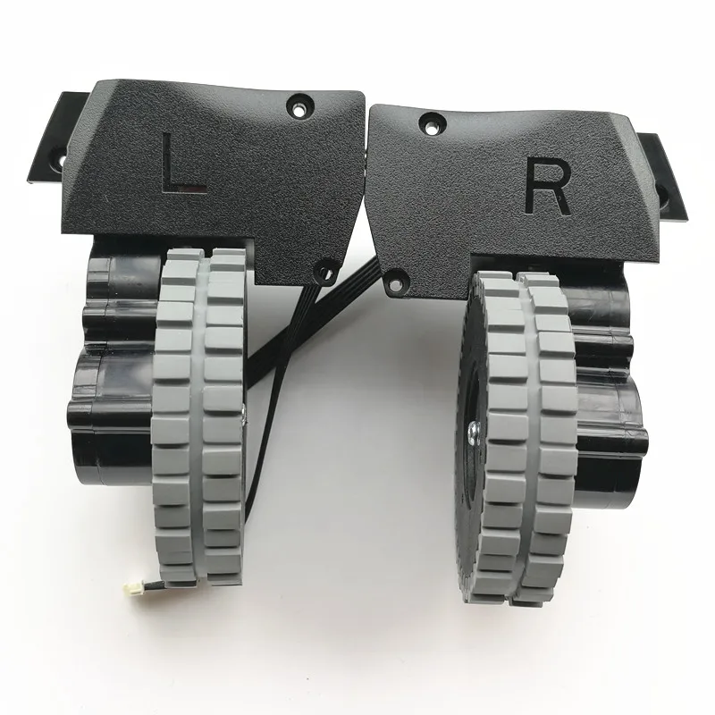 مكنسة كهربائية اليمين أو اليسار عجلة المحرك الجمعية ل تسلا RoboStar T80 برو الروبوتية مكنسة كهربائية قطع غيار عجلات المحرك