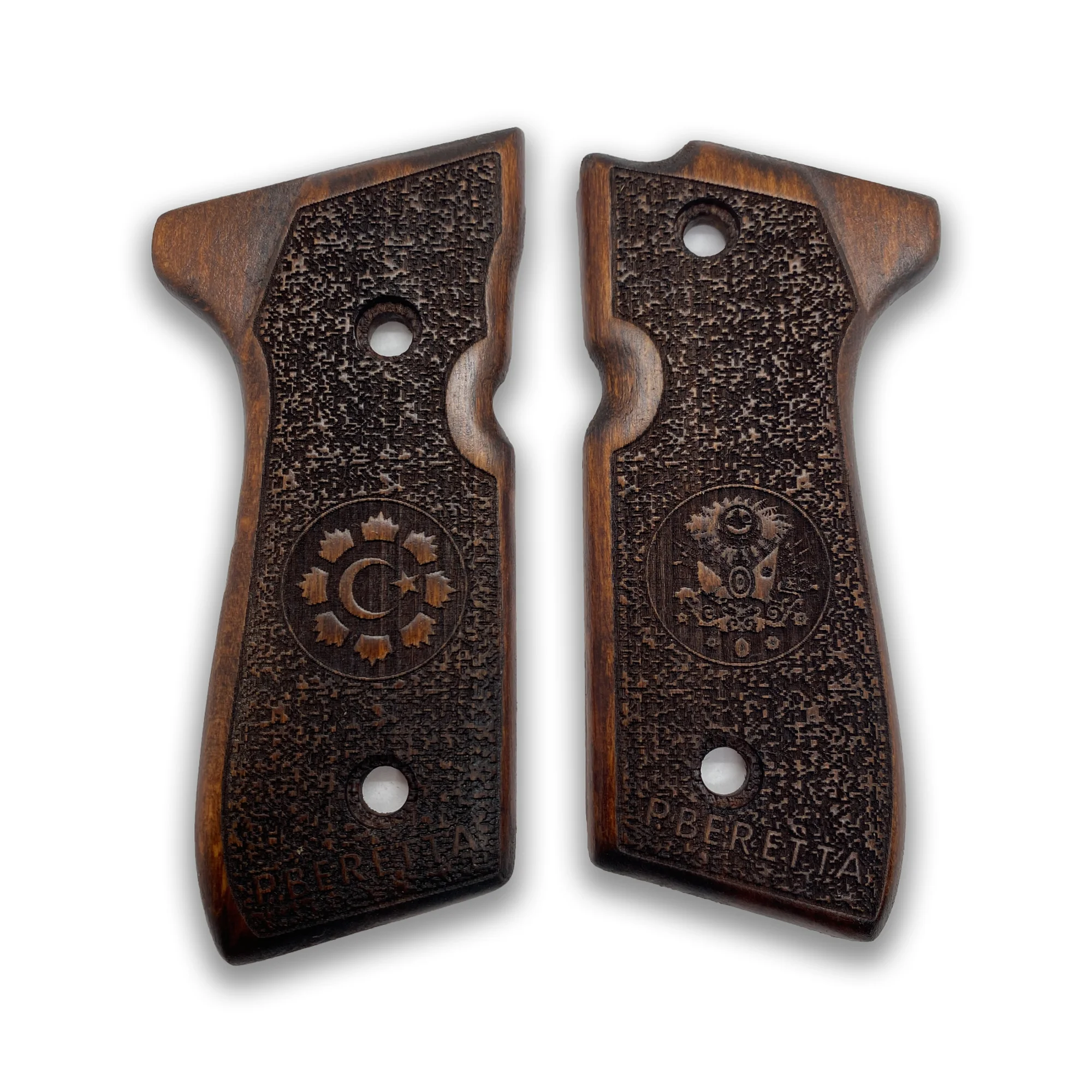 

Zib Grips Premium Wooden Series Pistol Grips for Beretta F92