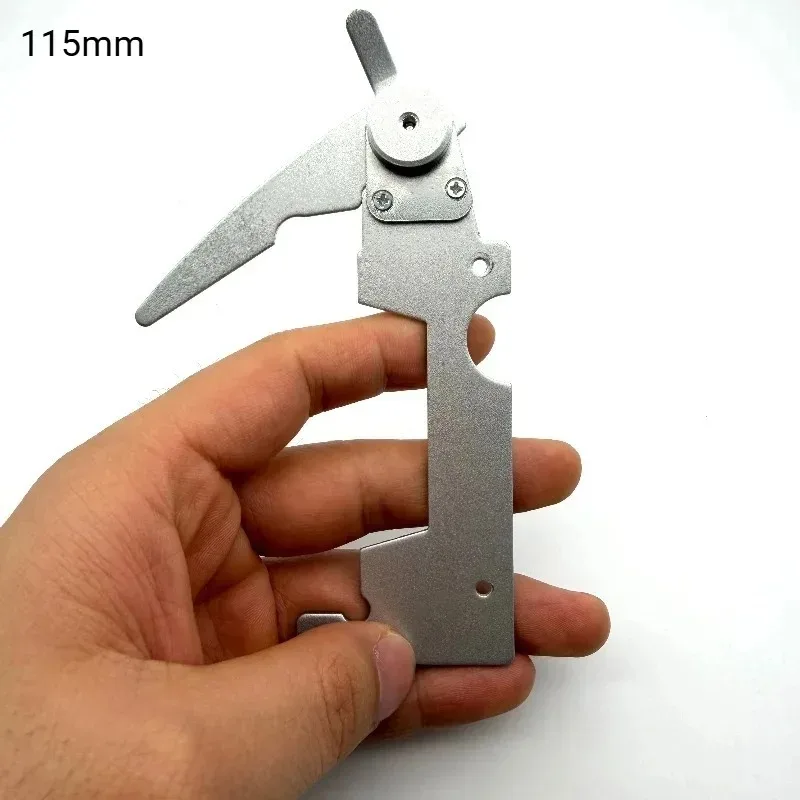 Microscope Mechanical Stage with Slide Holder Double Layer Mobile Specimen Clamp for Biological Stereo Microscopes
